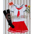 Cheap adult beautiful red japanese girls high school uniforms